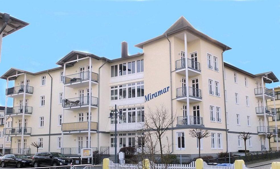 Ferienwohnung Haus Miramar Ostseebad Heringsdorf Exterior foto